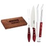 Kit Churrasco 3 Peças Tramontina 29899264 Vermelho - 1