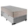 Cama Box Baú Suede Solteiro + Colchão Sereneprime Molas Ensacadas 88x188x69 Cinza - 6