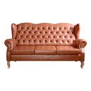 Ver imagem 4 de Sofá 3 Lugares Capitonê Vintage Imperador Chesterfield