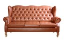 Ver imagem 4 de Sofá 3 Lugares Capitonê Vintage Imperador Chesterfield Cobre Caramelo