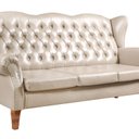 Ver imagem 2 de Sofá 3 Lugares Capitonê Vintage Imperador Chesterfield