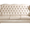 Ver imagem 4 de Sofá 3 Lugares Capitonê Vintage Imperador Chesterfield Bege