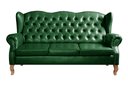 Ver imagem 4 de Sofá 3 Lugares Capitonê Vintage Imperador Chesterfield Verde