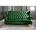 Ver imagem 1 de Sofá 3 Lugares Capitonê Vintage Imperador Chesterfield Verde