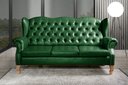 Ver imagem 1 de Sofá 3 Lugares Capitonê Vintage Imperador Chesterfield Verde