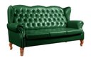 Ver imagem 2 de Sofá 3 Lugares Capitonê Vintage Imperador Chesterfield Verde