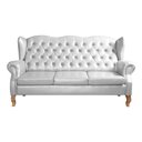 Ver imagem 4 de Sofá 3 Lugares Capitonê Vintage Imperador Chesterfield