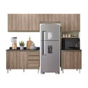 Ver imagem 2 de Cozinha Completa Paneleiro Microondas 4 Peças 100% MDF Angelita