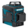 Nível Laser 360 Graus 8 Linhas Ws8913k Wesco Unico - 1