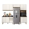 Cozinha Completa Paneleiro Microondas 4 Peças 100% MDF Angelita - 2