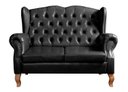 Ver imagem 4 de Conjunto Imperador Sofá com Poltronas Chesterfield Decoração Retrô Vintage Preto