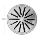 Ver imagem 2 de Dispositivo Dreno de Fundo Encaixe 50mm Anti-Turbilhão em Inox para Piscina de Alvenaria