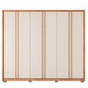 Ver imagem 7 de Guarda-roupa Casal 6 Portas 4 Gavetas com Pés Suburban Espresso Móveis