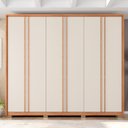 Ver imagem 1 de Guarda-roupa Casal 6 Portas 4 Gavetas com Pés Suburban Espresso Móveis