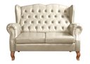 Ver imagem 4 de Conjunto Imperador Sofá com Poltronas Chesterfield Decoração Retrô Vintage Bege