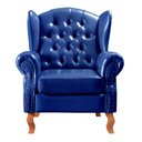 Ver imagem 6 de Conjunto Imperador Sofá com Poltronas Chesterfield Decoração Retrô Vintage