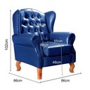 Ver imagem 7 de Conjunto Imperador Sofá com Poltronas Chesterfield Decoração Retrô Vintage