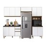 Cozinha Completa Paneleiro Microondas 4 Peças 100% MDF Angelita - 2