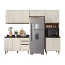 Ver imagem 2 de Cozinha Completa Paneleiro Microondas 4 Peças 100% MDF Angelita