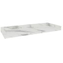 Ver imagem 1 de Tampo 135cm Balcão Canto Cozinha Flórida Branco/Calacatta