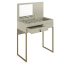 Ver imagem 2 de Penteadeira Industrial Lady Design Inovador Bege/Off White