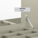 Ver imagem 6 de Penteadeira Industrial Lady Design Inovador Bege/Off White