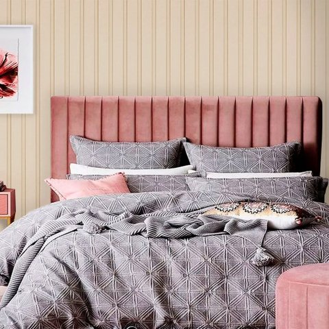 Papel de Parede Madeira Ripada MDF Linho - Várias Cores - Creme de Canela