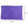 Toalha Microfibra Alta Absorção Compacta Secagem Rápida 4271 Violeta - 2