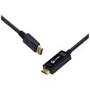 Ver imagem 4 de Cabo Displayport 1.3 para Hdmi 2.0 4k 30hz Ultra Hd 2 Metros - H20dp13-2