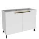 Ver imagem 1 de Balcão 120cm 2 Portas Cozinha Flórida