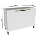 Ver imagem 3 de Balcão 120cm 2 Portas Cozinha Flórida