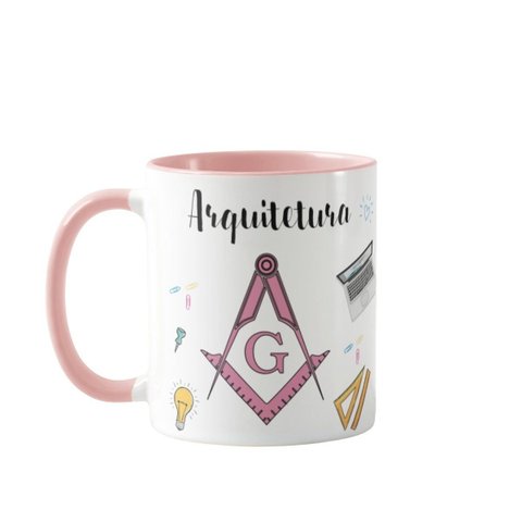 Caneca Criativa Profissão Arquitetura Presente Arquiteta
