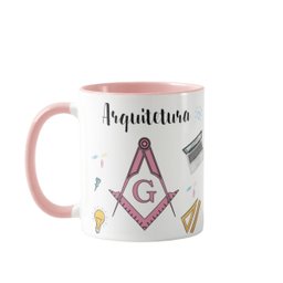 Caneca Criativa Profissão Arquitetura Presente Arquiteta - 1