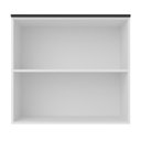 Ver imagem 6 de Armário Aéreo 80cm 2 Portas Cozinha Flórida Branco/Artico