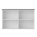 Ver imagem 6 de Armário Aéreo 120cm 2 Portas Branco Ártico Cozinha Flórida Artico