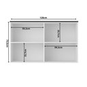 Ver imagem 4 de Armário Aéreo 120cm 2 Portas Branco Ártico Cozinha Flórida Artico