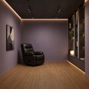 Ver imagem 1 de Piso Vinílico em Manta PVC 0,7mm Antiderrapante 6m² Imita Madeira Fosco Smart