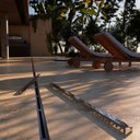 Ver imagem 2 de Ralo Linear Elleve Infinity Slim 80cm Tampa Vazada Linear