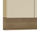 Ver imagem 4 de Armário Aéreo 120cm 3 Portas Lina K02 Vanilla/Freijó - Mpozenato
