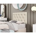 Ver imagem 1 de Cabeceira Painel Cama Box Solteiro Ibiza 0,90 Areia