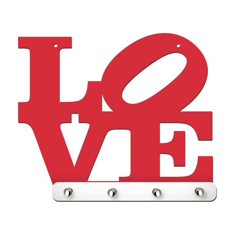 Porta Chaves Love D’Rossi
