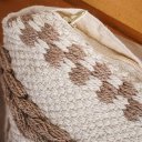 Ver imagem 5 de Capa de Almofada Native New Decorativa Macramê 45x45cm Dakar