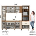 Ver imagem 3 de Cozinha Compacta B125 10 Portas 2 Gavetas