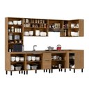 Ver imagem 3 de Cozinha Modulada Toscana 7 Peças Mdf com Paneleiro 1 Forno e Armários Canto