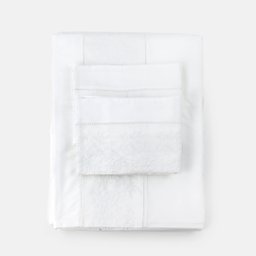 Capa de Duvet Algodão King 400 Fios Muguet Blanc Blue Gardenia - 1