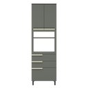 Ver imagem 2 de Torre Quente 70cm 2 Portas 3 Gavetas Cozinha Flórida