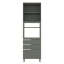 Ver imagem 5 de Torre Quente 70cm 2 Portas 3 Gavetas Cozinha Flórida