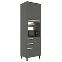 Ver imagem 1 de Torre Quente 70cm 2 Portas 3 Gavetas Cozinha Flórida