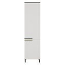 Ver imagem 2 de Paneleiro 60cm 2 Portas Cozinha Flórida Branco/Artico