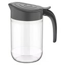 Ver imagem 1 de Jarra Fresh em vidro com tampa 660ml cor cinza